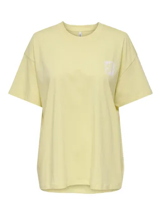 ONLY - ONLVIEW S/S LOVELY TOP CS JRS Sunlight - Gr. - XL