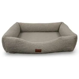 Petliving orthopädisches Hundebett Teddy kuschelweich beige XL