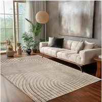 Carpettex Designteppich Skandinavischer Boho, Rechteckig, Höhe: 8 mm, Teppich Wohnzimmer, Schlafzimmer, Gästezimmer