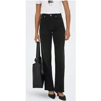 ONLY High-waist-Jeans ONLJUICY-WAUW HW WIDE DNM GUA006 NOOS hohe Taille, weite Beinform, washed black