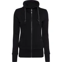 Ragwear Sweatjacke RYLIE ZIP mit Markenlabel, aus Baumwolle und Polyester, normale Passform