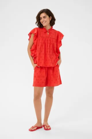 Kurzarm-Bluse KAfiona Kurzarm-Bluse Loose fit