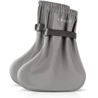 Zamboo Füßlinge Grau Überzieher Schuhe mit Fleece Gefütterte Baby Regenfüßlinge wasserdicht