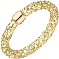 Schmuck Krone Goldring Ring 3,2x3mm aus 750 Gelbgold mit Muster, Gold 750