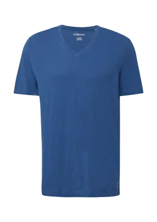 s.Oliver - T-Shirt blau - Gr. - XL
