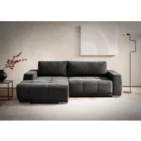 Home affaire Ecksofa Bolero L-Form, B: 241 cm, Couch & Wohnlandschaft, wahlweise mit Bettfunktion & Bettkasten