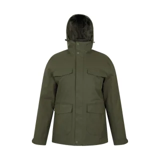 Mountain Warehouse - "Rushes" Jacke, wasserfest für Herren (Khakigrün)