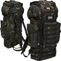 BWuM Daypack BWuM Bundeswehr Kampfrucksack Molle 65L + Patch & Flagge