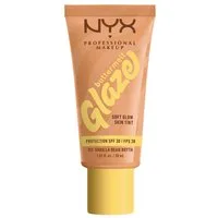 NYX PROFESSIONAL MAKEUP Foundation BUTTERMELT GLAZE SOFT GLOW SKIN TINT + LSF 30, Pflegend, spendet Feuchtigkeit, ohne Rückstände und öliges Finish.