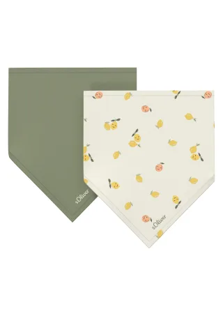 s.Oliver - Tuch olive/creme - Gr. - ONESIZE