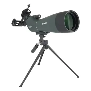 SvbonySV28A Spotting Scopes 25-75x100/20-60x80 FMC for Beginners Archery Wildlife Watching Outdoor Adventure Monocular B