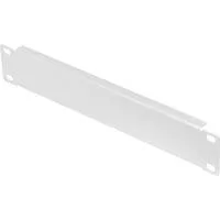 Blindabdeckung für 254 mm (10")-Schränke hellgrau, 1 Höheneinheit