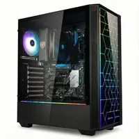 Meinpc AMD Ryzen 7 5700G 8x Kerne Radeon Vega Gaming-PC (AMD Ryzen 7 5700G, Radeon Vega, 32 GB RAM, 500 GB SSD, Luft, Gaming, Gamer, RGB Beleuchtung)