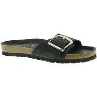 SUPERSOFT Supersoft FJORT weiche Leder Pantolette schwarz EUR 38 Pantolette
