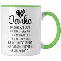 Trendation Tasse Trendation - Dankeschön Tasse Geschenk Danke Sagen Danke für Die Gute