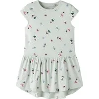 Name It Jerseykleid NMFVIGGA CAPSL DRESS F1 NOOS Baumwolle, regular fit