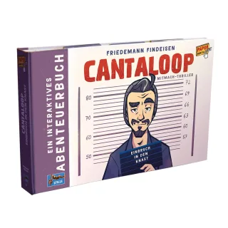 Lookout Spiele | Cantaloop ? Buch 1: Einbruch in den Knast | Familienspiel | Rätselspiel | Ab 16+ Jahren | Deutsch