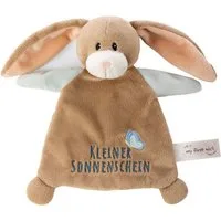 Nici Schmusetuch My First NICI, Hase Lopino, Kleiner Sonnenschein, mit niedlicher Stickerei „Kleiner Sonnenschein“