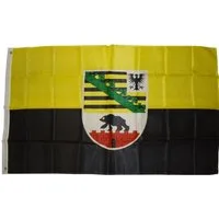 trends4cents Flagge Flagge 90 x 150 cm Hissfahne Bundesland Sturmflagge Hissfahne (Sachsen-Anhalt), für Fahnenmaste