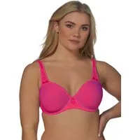 Elbrina Bügel-BH Spacer Bra vorgeformte Cups, breite Träger, mit Bügel, mit Spitze, feminin