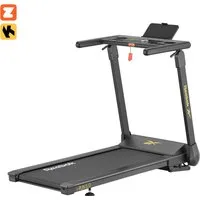 Reebok Laufband i-Run 5 (kein Aufbau nötig – einfach aufklappen und starten), bis max. 15 km/h, klappbar, mit Steigung, 120 kg max. Benutzergewicht