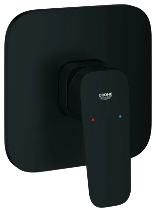 Grohe EH-Brausebatterie Cubeo 101777 Fertigmontageset für 35604 matt black, 1017772430 1017772430