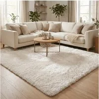 Snapstyle Hochflor-Teppich Hochflor Shaggy Teppich Luxus Emotion Mix, Rechteckig, Höhe: 48 mm