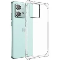 mtb more energy Smartphone-Hülle Clear Armor Case für Motorola Edge 40 Neo (XT2307-1, 6.55), Transparente TPU Schutzhülle Case Backcover mit Anti-Shock Verstärkung