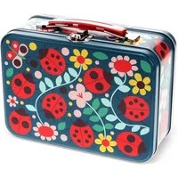 Rex London Kinderkoffer Koffer Metallkoffer mit unterschiedlichen Motiven 19 x 16,8 cm