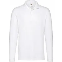 Fruit of the Loom Langarm-Poloshirt Herren Premium Long Sleeve Poloshirt