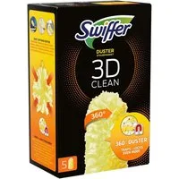 Swiffer Staubwischer 360°, 5er Nachfüllpack Staubmagnet-Tücher