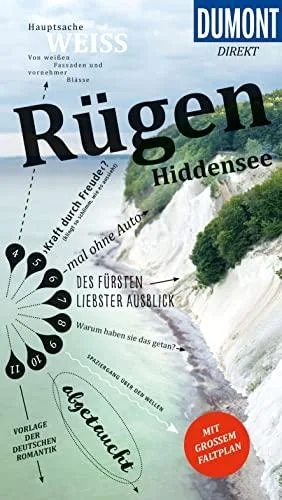 DuMont direkt Reiseführer Rügen Hiddensee: Mit großem Faltplan