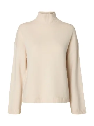 selected men - Pullover - Slfcille beige - Gr. - XS