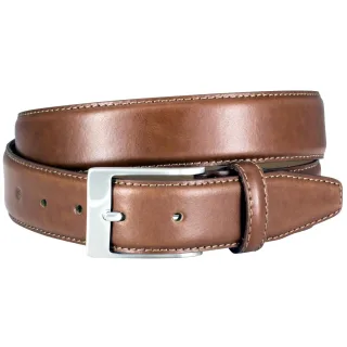 LINDENMANN - Ledergürtel LINDENMANN cognac - Gr. - 85