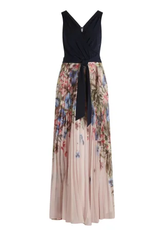 Vera Mont - Abendkleid Patch Dark Blue - Gr. - 36