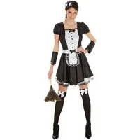 dressforfun Kostüm Frauenkostüm sexy Dienstmädchen, Verführerisches Kleid