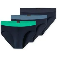 Schiesser Rioslip 95/5 Multipacks (3er Pack) mit sportlichem Logo-Webgummibund