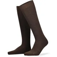 Hudson Kniestrümpfe ONLY 2-PACK (2er Pack) Komfortbund mit weitem Fußausschnitt