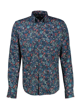 LERROS - BUTTON DOWN classic navy - Gr. - XXL