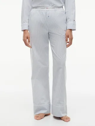 POPLIN PANTS Classic Ithaca Brisk Blue - Gr. - M