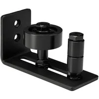 SO-TECH® Schienensystem Schiebetür-Bodenführung, einstellbare Bodenführung, ST-BF-02, Wandmontage, Rollenführung Türstärke 0 bis 65 mm