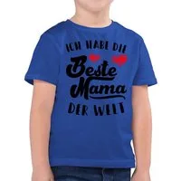 Shirtracer T-Shirt Ich habe die Beste Mama der Welt (1-tlg) Mama