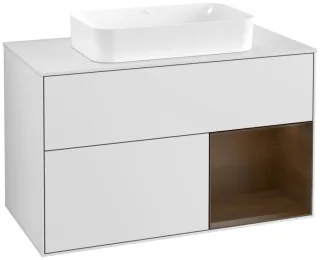 Villeroy & Boch Waschtischunterschrank Finion G66 1000x603x501mm Wandbel WT mit., G661GNMT G661GNMT