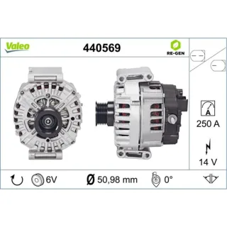 Valeo Lichtmaschine Mercedes C-Klasse S-Klasse Sprinter V-Klasse Vito