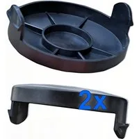 VABIONO Rasentrimmer-Ersatzspule Spulendeckel Haube Abdeckung zu Aldi Rasentrimmer Gardenline KingCraft, (2-St., Einhell), kostenloser Versand