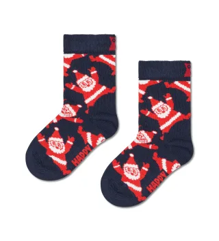 happy socks - Kids Santa Sock Blau