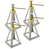 Bituxx Unterstellbock 4er Set Alu Stützböcke 900kg, 900 kg max. Belastbarkeit, (Set, 4-St., MS-17511)