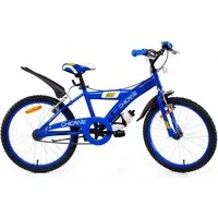 T&Y Trade Kinderfahrrad 20 Zoll Kinder Jungen Fahrrad Jungenfahrrad Kinderfahrrad Chicane Blau, 1 Gang, Seitenständer, Schutzbleche, Trinkflasche, Klingel