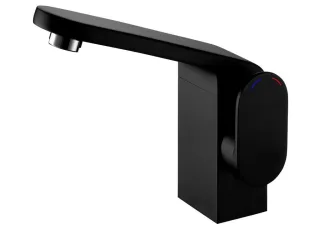 Neuesbad Futura black Waschtischbatterie, Farbe: schwarz matt