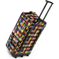 normani Reisetasche Reisetrolley 80 Liter, Trolley mit 3 leichtläufigen Rollen